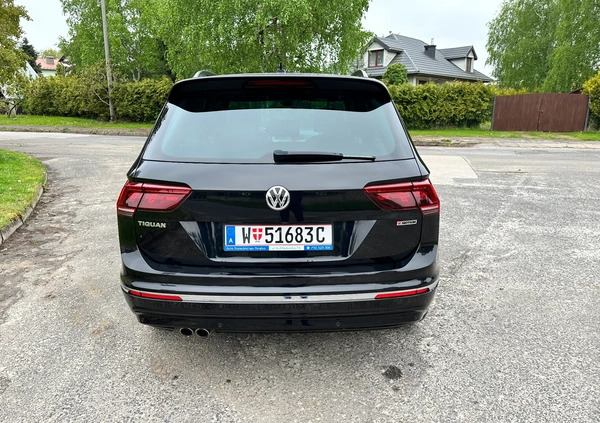 Volkswagen Tiguan cena 119500 przebieg: 58900, rok produkcji 2019 z Żarki małe 497